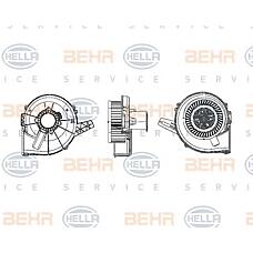 BEHR-HELLA 8EW009157-111 (6Q1820015H / 6Q1820015G / 6Q1820015E) электродвигатель вентилятора салона