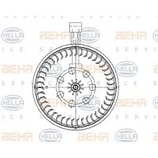 BEHR-HELLA 8EW009159-591 (2038202514 / A2038202514) электродвигатель вентилятора салона