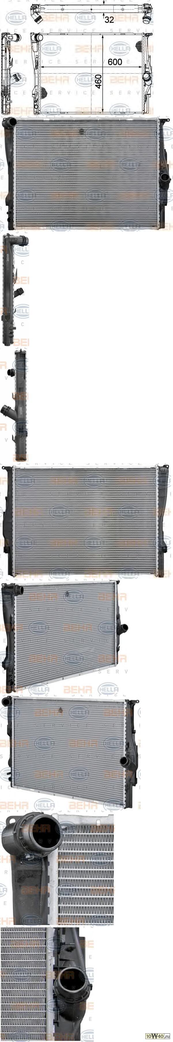 радиатор bmw e90 2007-2011