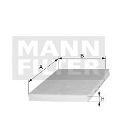 MANN-FILTER FP2433 (1204459 / 1204464 / 1353269) фильтр салона