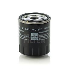 MANN-FILTER W71242 (LPW100180 / AHU2880 / CDU1268) фильтр масляный