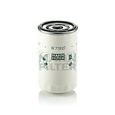 MANN-FILTER W 719/27 (0261155613 / 028115561B / 0451103074) фильтр масляный \Ford (Форд) Focus (Фокус) / c-max / Fiesta (Фиеста) / Fusion (Фюжин) / mondeo,Volvo (Вольво) s40 / v50 1.25-1.6 96>