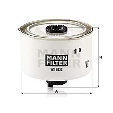 MANN-FILTER WK8022X (2445400 / 300LL12 / ADJ132303C) фильтр топливный