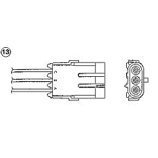 NGK 0158 (7700273273) лямбда-зонд