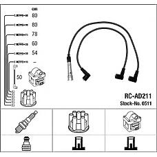 NGK RCAD211 (437998031B / 447 / 437998031B
) провода в / в 0511