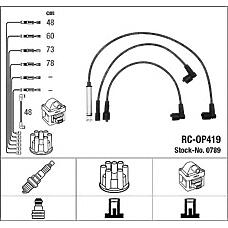 NGK 0789 (1612509 / 1612533 / RCOP419) комплект в / в проводов rc-op419