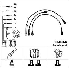 NGK 0796 (1612473 / 90295495 / RCOP426) высоковольт.провода ком / кт