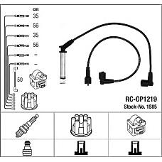 NGK 1585 (1612559 / 90443693) провода высоковольтные, комплект