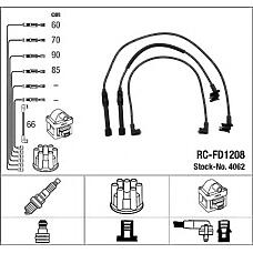 NGK 4062 (7053862 / 7053866 / 7262796) провода высоковольтные, комплект