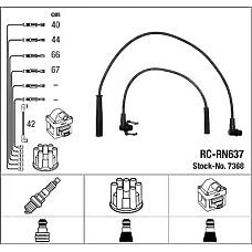 NGK 7368 (7700742835 / RCRN637 / ZEF735) комплект проводов зажигания