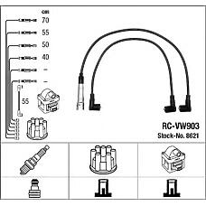 NGK RCVW903 (032905041 / 032905041
 / 923100) провода в / в 8621
