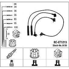 NGK 9150 (9091921528) провода высоковольтные, комплект