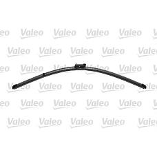 VALEO 574306 (042824 / 119357 / 301370) комплект щеток стеклоочистителя silencio бескаркасных 600 / 24`+580 / 23` (боковой зажим) | перед |