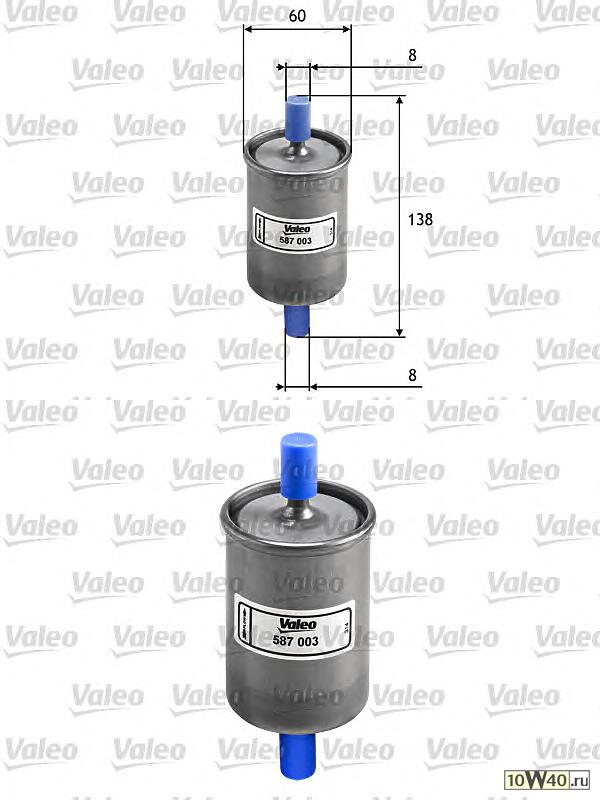Фильтр топливный Фильтр топливный OPEL/ISUZU/CITROEN 587003
