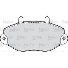 VALEO 598037 (7018203 / 5028764 / 6197739) колодки дисковые передние\ Ford (Форд) Transit (Транзит) 2.0i / 2.9i / 2.5tdi 94-98 диск 15''