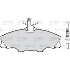 VALEO 598068 (425131 / 425268 / 571897) колодки торм пер.Peugeot (Пежо) 406