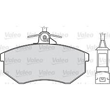 VALEO 598252 (357698151B / 571357) колодки тормозн передн VW golf3 / vento 91- б / дат