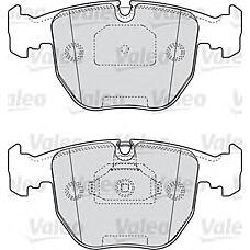 VALEO 598412 (34116761252 / 34111165227 / 34111163307) колодки дисковые передние\ BMW (БМВ) e39 3.0-4.0 / 3.0d 00-03 / e53 3.0 / 4.4 / 3.0d 00>