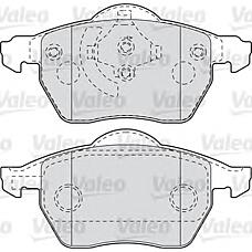 VALEO 598483 (0252301820PD / 0252301820W / 039) колодки тормозные передние VW Passat (Пассат) / Audi (Ауди) a4 (b5, b6, b7), a6 (c5, c6) / Skoda (Шкода) superb