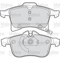 VALEO 598860 (1605997 / 1605998 / 1605996) колодки тормозные opel: Astra (Астра) h (2004>) 1.2