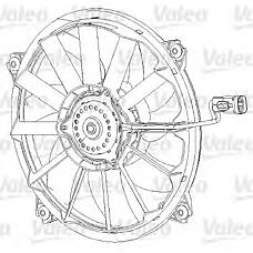 VALEO 696091 (1253K2 / 1253G7 / 1253K4) вентилятор, охлаждение двигателя