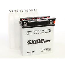 EXIDE 12N5-3B (EXIDE12N53B) аккумуляторная батарея евро 5ah 40a 120 / 60 / 130 moto сухозар. с упаков. электролита\