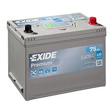 EXIDE EA754 (01579A102K / 75AH / 8981726410) ea754_exide аккумуляторная батарея 75ah