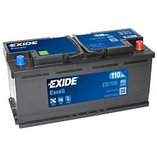 EXIDE EB1100 (000915105DL / 0092S50150 / 0092S5A150) аккумуляторная батарея 19.5 / 17.9 евро 110ah 850a 392 / 175 / 190\