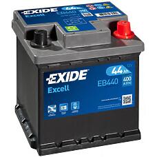 EXIDE EB440 (1S0915105 / 288000Q20 / 44AH) аккумуляторная батарея 19.5 / 17.9 евро 44ah 400a 175 / 175 / 190\