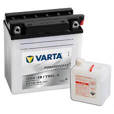 VARTA 509015008  аккумулятор евро 9ah 85a 136 / 76 / 140 yb9l-b moto, заменен на 509015009\