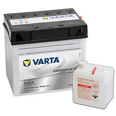 VARTA 530030030  аккумуляторная батарея евро 30ah 180a 186 / 130 / 171 53030 moto\