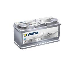 VARTA 605901095D852  аккумулятор varta silver agm 105 а / ч обратная r+ en 950a, 393x175x190 605 901 095 d85 2