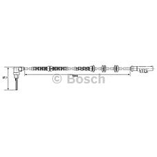 BOSCH 0 265 007 685 (00004545F1 / 0265007685 / 06S453) датчик abs передний\ Fiat (Фиат) Ducato (Дукато) 120-180 06>