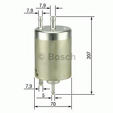 BOSCH F 026 403 000 (13321709535 / 13326754016 / 16126754016) фильтр топливный\ BMW (БМВ) x5 3.0i-4.6i 02>, Land rover (Ленд ровер) range rover 4.4 02>