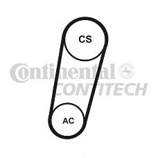 CONTITECH 5PK705 ELAST T1 (1346034 / 30777417 / 3M5Q6C301CB) ремень ручейковый 5pk705t1