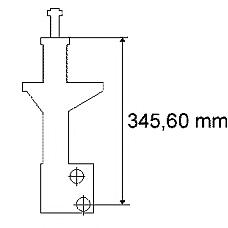 SACHS 170160 (357413031R / 357413031H / 357413031T) амортизатор -fr / gas volkswagen: Passat (Пассат) variant (3a5 35i) Passat (Пассат) (3a2 35i) 90-97