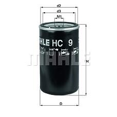 KNECHT HC9 (852204 / HC9) фильтр масляный гидравлический автоматической кпп \mb