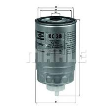 KNECHT KC38 (190662 / 190663 / 1906C7) фильтр топливный