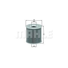 KNECHT OX 346 D ECO (FH1134 / 32911 / ML1725) фильтр масляный MCC, Smart
