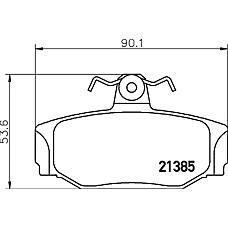 TEXTAR 2138501 (270923 / 2709236 / 271573) колодки тормозные дисковые компл. 740 (744) 740 break (745) 740 kombi (745) 740 stufenheck (744) 740