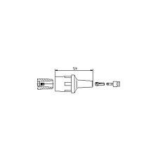BREMI 13551 (0001593442 / 0001593842) наконечник провода высоковольтного\ mb w202 / w124 / w210 / w140 / Vito (Вито) / Sprinter (Спринтер) 1.8-3.6 88-06