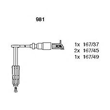 BREMI 981 (BR981) комплект высоковольтных проводов