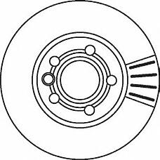 Jurid 562043J (1001093 / 1045994 / 1143641) тормозной диск