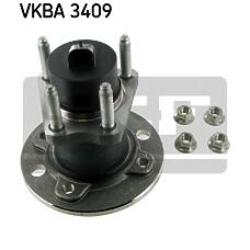 SKF VKBA3409 (0026864 / 02843 / 0421001) к-кт подшипника ступ. зад.\ Opel (Опель) Astra (Астра) 91> / vectra 93> abs