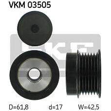 SKF VKM03505 (1204175 / 55571966) шкив генератора\ Opel (Опель) Astra (Астра) / vectra 1.9 cdti 04> / Zafira (Зафира) 1.9cdti 05>