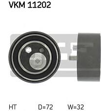 SKF VKM 11202 (078109243Q
 / 078109243Q / 078109243R) ролик ремня грм Audi (Ауди) a4,a6 2.4,2.7,2.8l / VW Passat (Пассат) 2.8l
