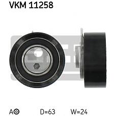 SKF VKM11258 (0066 / 0066478 / 0340378SX) ролик натяжной ремня грм VW lt / transporter. Volvo (Вольво) 850 / s70 2.5tdi / sdi 96>