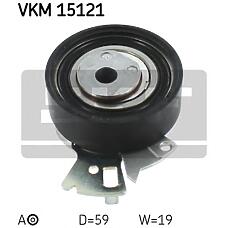 SKF VKM 15121 (0340024SX / 0636734 / 0636740
) ролик ремня грм Opel (Опель) astra,kadett e 1.4-1.6l / Daewoo (Дэу) Nexia (Нексия) 1.5l 6 36