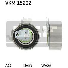 SKF VKM15202 (9158004 / 5636738 / 90530126) ролик натяжной ремня грм\ Opel (Опель) Astra (Астра) / vectra / Omega (Омега) 1.8-1.7d 89>
