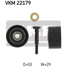 SKF VKM22179 (0340300SX / 0N1 / 0N1326) ролик обводной ремня грм\ Fiat (Фиат) bravo / Punto (Пунто) 1.9td / jtd 95>